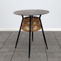 Стол РИЦА D- 65 HPL верона жгут 32807 каркас 9005