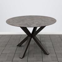 Стол ЛАДОГА D-110 HPL булат каркас 6818