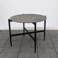 Стол кофейный КАРЕЛИЯ D-65 HPL Верона каркас 9005