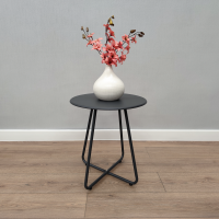 Стол кофейный Sanremo  D-450 антрацит Стол кофейный Sanremo  D-450 антрацит