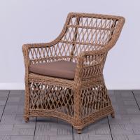 Кресло обеденное САРДИНИЯ жгут 32530 с подушкой ткань 14809