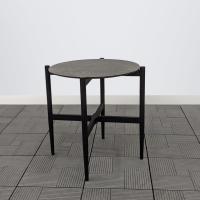 Стол кофейный КАРЕЛИЯ D-45 HPL Верона каркас 9005