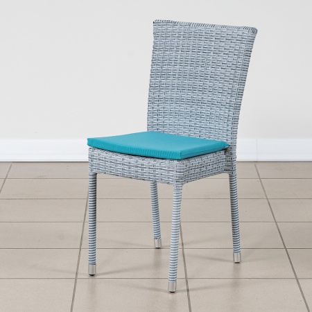 ПЛЕТЕНЫЙ СТУЛ КРЫМ С ПОДУШКОЙ жгут 8486