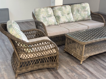 Комплект "Эдинбург" с трехместным  диваном 