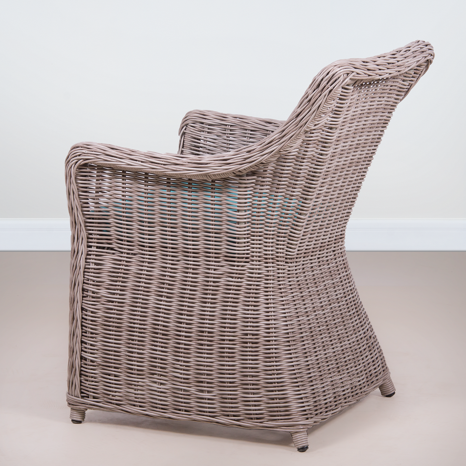 ПЛЕТЕНОЕ КРЕСЛО КОРФУ ОБЕДЕННОЕ С ПОДУШКОЙ