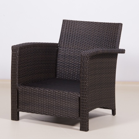 ПЛЕТЕНОЕ КРЕСЛО ВЕНЕЦИЯ С ПОДУШКАМИ жгут 30834