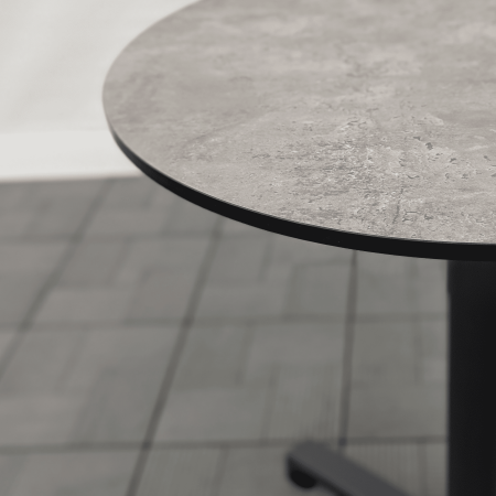 Столик кофейный AKSU D-60 каркас антрацит