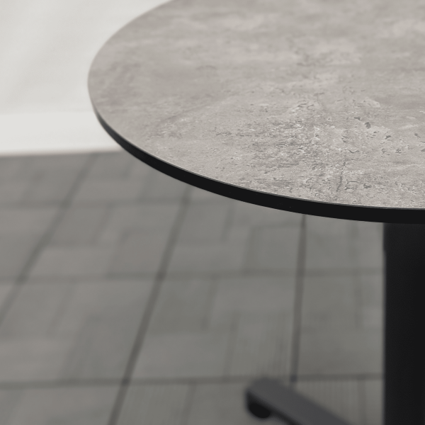 Столик кофейный AKSU D-60 каркас антрацит Столик кофейный AKSU D-60 каркас антрацит