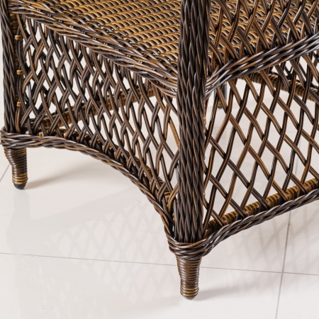 Кресло Уэльс ажурное плетение дуб