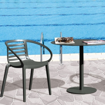 Кресло Papatya Mambo антрацит Кресло Papatya Mambo антрацит