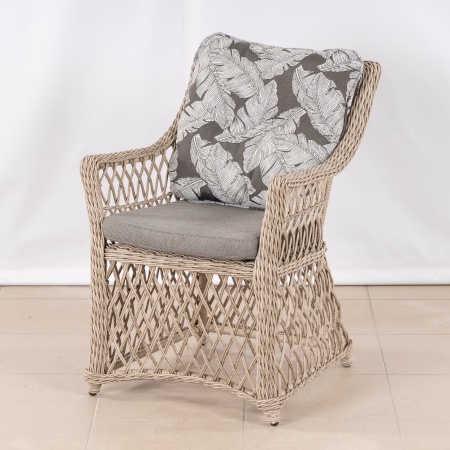 Кресло Сицилия жгут с подушкой жгут 9677