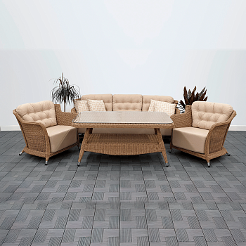 Комплект плетеной мебели Версаль 