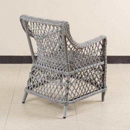 Кресло Марсель ромб без подушки лунный эбен