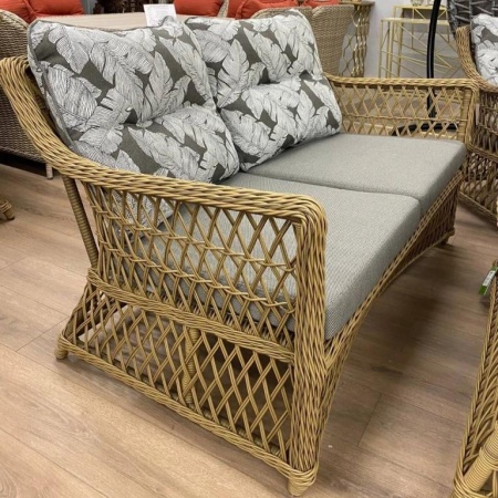 Комплект мебели Сицилия Лаунж в полной комплектации арт. 31614 с подушками олефин Комплект мебели Сицилия Лаунж в полной комплектации арт. 31614 с подушками олефин