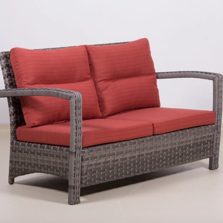 Комплект плетеной мебели ВЕНЕЦИЯ жгут 7462/7425 с подушками Комплект плетеной мебели ВЕНЕЦИЯ жгут 7462/7425 с подушками