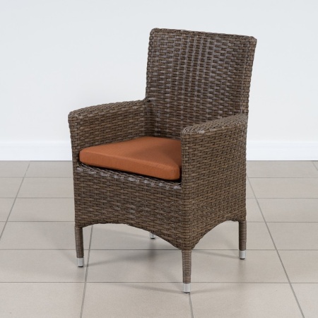 ПЛЕТЕНОЕ КРЕСЛО КИПР С ПОДУШКОЙ жгут 30806/30832 ПЛЕТЕНОЕ КРЕСЛО КИПР С ПОДУШКОЙ жгут 30806/30832