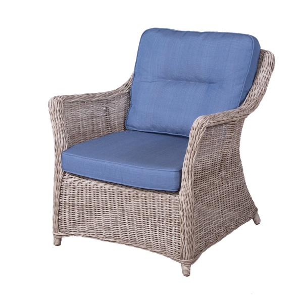Кресло КОРФУ ЛАУНЖ  с подушками 9677 Кресло КОРФУ ЛАУНЖ  с подушками 9677