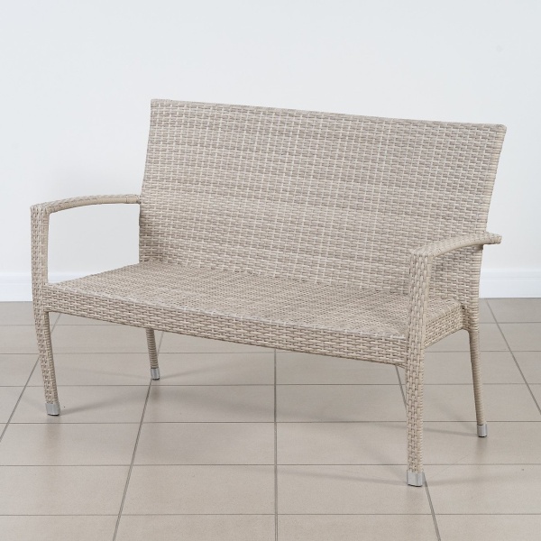 ПЛЕТЕНАЯ ЛАВКА БАЛИ 2х МЕСТНАЯ С ПОДУШКОЙ жгут 9677 ПЛЕТЕНАЯ ЛАВКА БАЛИ 2х МЕСТНАЯ С ПОДУШКОЙ жгут 9677