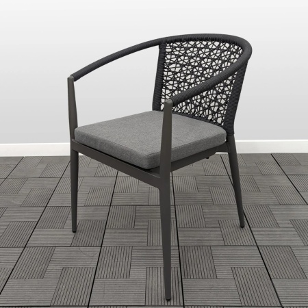 Кресло обеденное ФЛОРА с подушкой