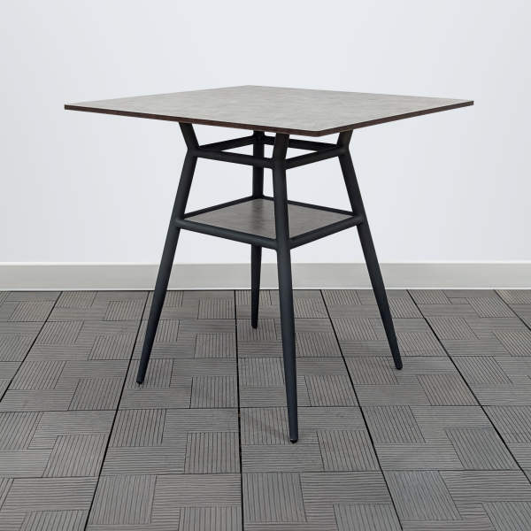 РИЦА-2 Стол 650*650 арт.Северный камень 7016муар