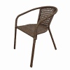 Плетеный стул Brown коричневый