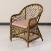Кресло Уэльс ажурное плетение мореная лиственница