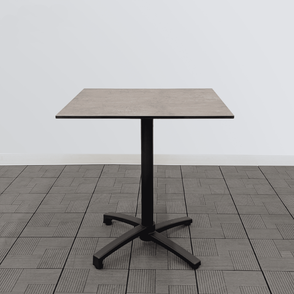 Столик кофейный AKSU каркас антрацит 70х70х72