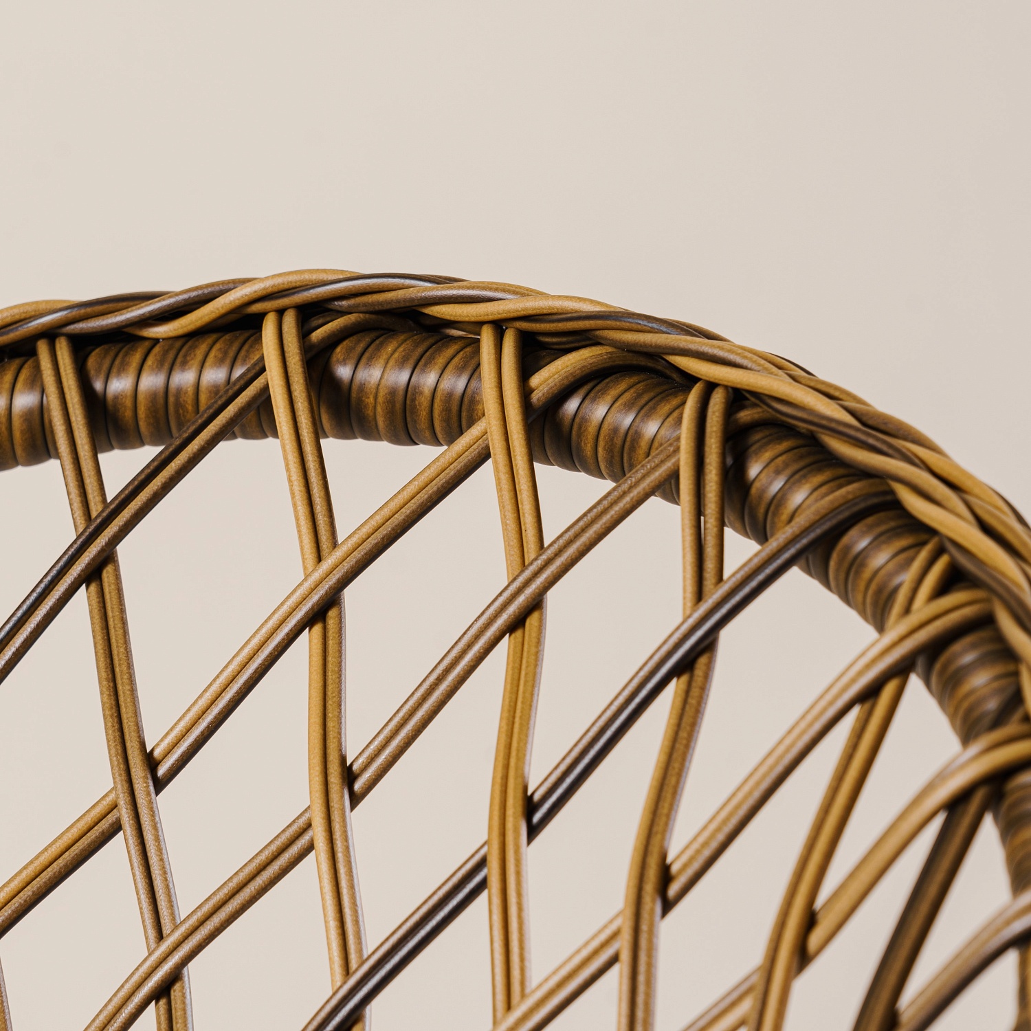 Кресло Уэльс ажурное плетение с подушкой