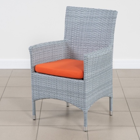 ПЛЕТЕНОЕ КРЕСЛО КИПР С ПОДУШКОЙ жгут 8486 ПЛЕТЕНОЕ КРЕСЛО КИПР С ПОДУШКОЙ жгут 8486