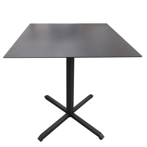 Стол Papatya 690*690 антрацит/RB EDGEE Стол Papatya 690*690 антрацит/RB EDGEE