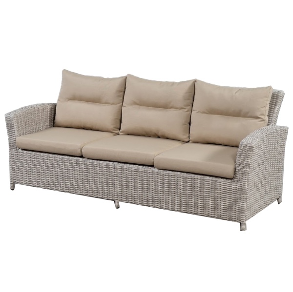 ПЛЕТЕНЫЙ ДИВАН САН-МАРИНО 3-Х МЕСТНЫЙ жгут 9677 ПЛЕТЕНЫЙ ДИВАН САН-МАРИНО 3-Х МЕСТНЫЙ жгут 9677