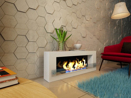 БИОКАМИН CONSTANT 900 БЕЛЫЙ СО СТЕМАЛИТОМ