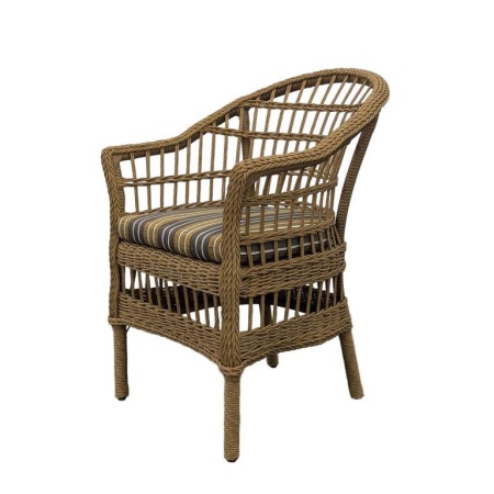 Кресло обеденное САНТОРИНИ c подушкой