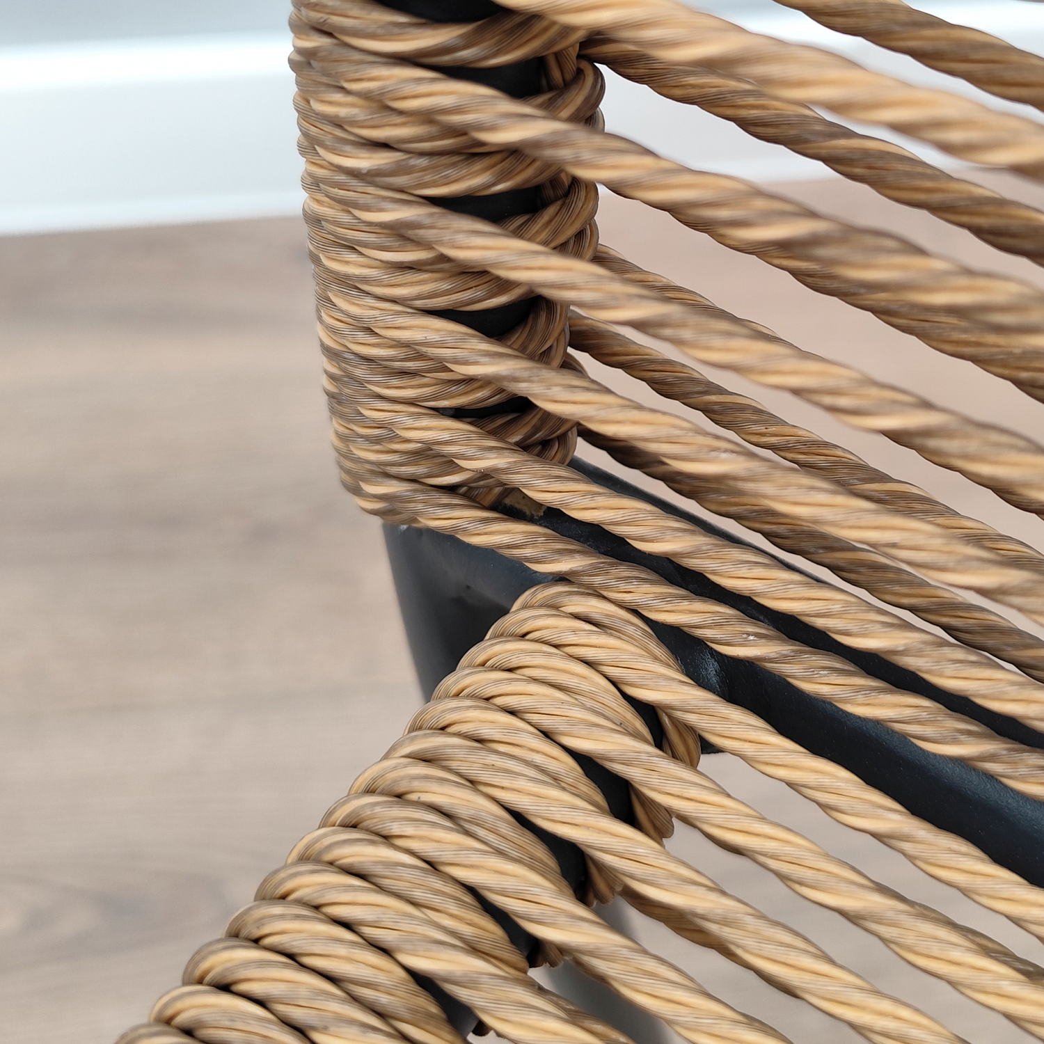 Кресло COLLETT  антрацит/бежевый