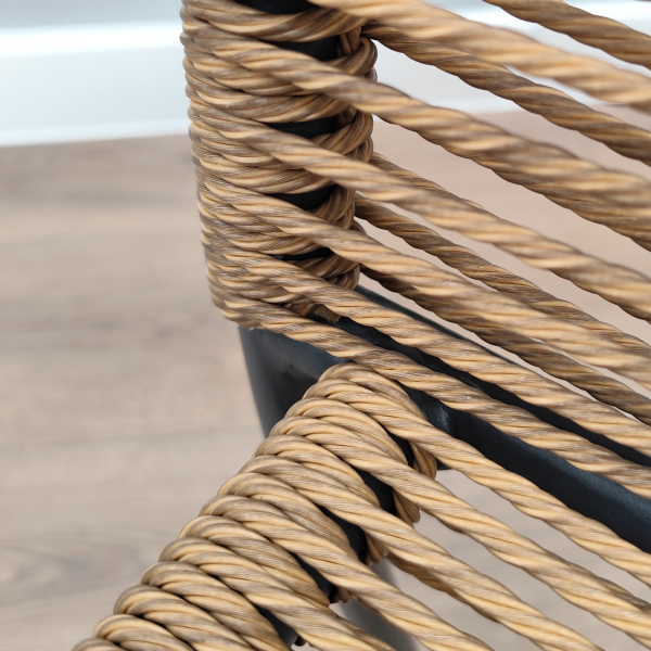 Кресло COLLETT  антрацит/бежевый Кресло COLLETT  антрацит/бежевый