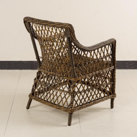 Кресло Марсель ромб без подушки мореная лиственница 