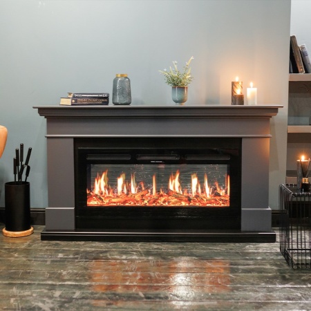 Каминокомплект California с очагами Vision 42, Crystal 40