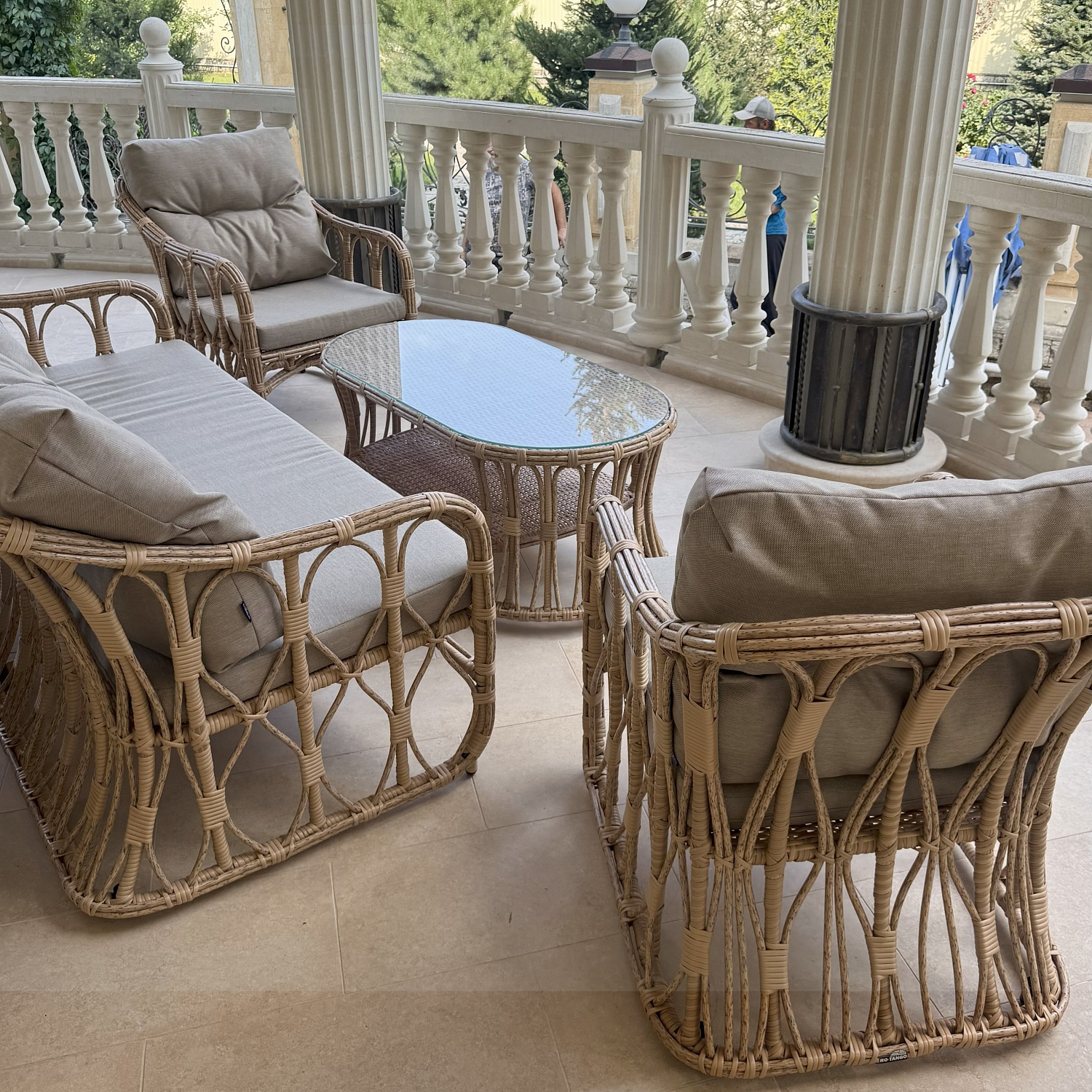 Комплект "Макао" с трехместным диваном