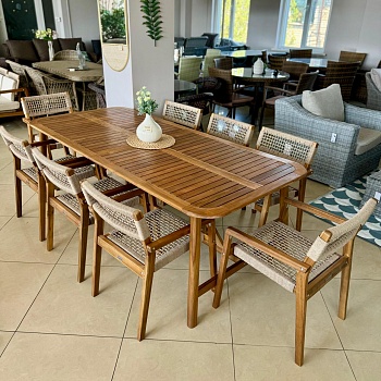 Комплект мебели из акации Калисто Комплект мебели из акации Калисто