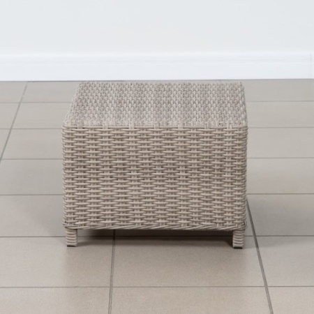 Плетеный пуф с подушкой жгут 9677