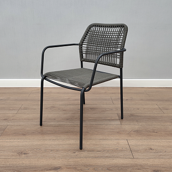 Кресло MENORCA серый/антрацит