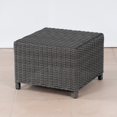 Плетеный пуф с подушкой жгут 7425