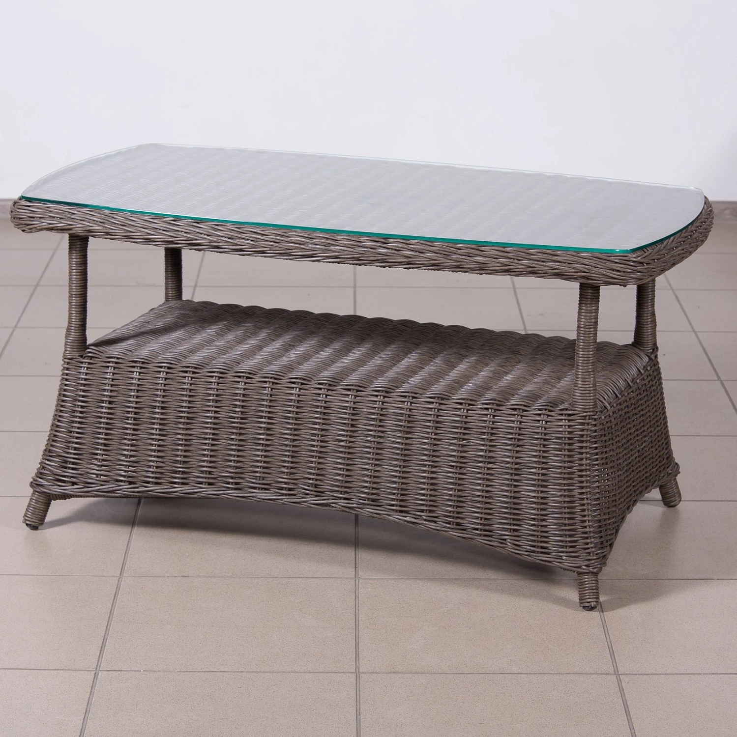 Комплект плетеной мебели Корфу лаунж с двухместным диваном Комплект плетеной мебели Корфу лаунж с двухместным диваном