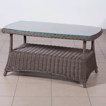 Комплект плетеной мебели Корфу лаунж с двухместным диваном Комплект плетеной мебели Корфу лаунж с двухместным диваном