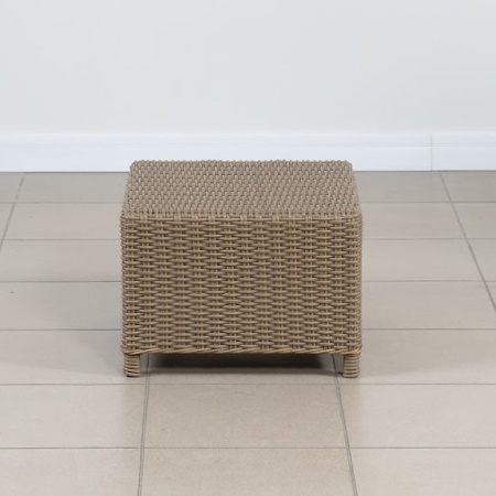 Плетеный пуф с подушкой жгут 31614