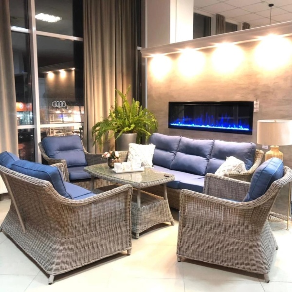 Комплект плетеной мебели Корфу лаунж в полной комплектации