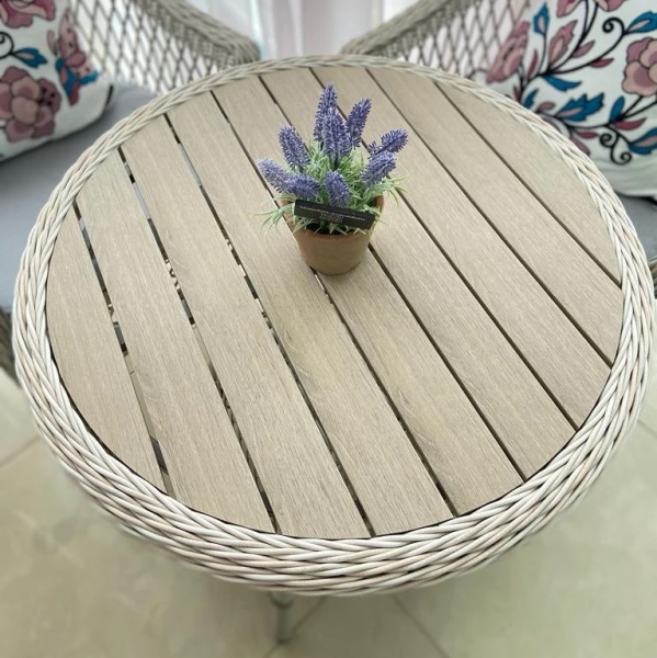 Комплект мебели California (стол+2кресла) серая  Комплект мебели California (стол+2кресла) серая