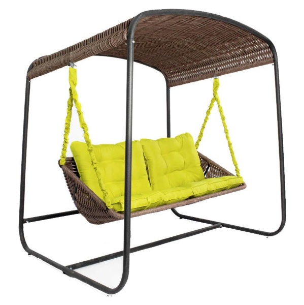 Плетеный подвесной диван DeckWOOD Sky Bed Lite Плетеный подвесной диван DeckWOOD Sky Bed Lite