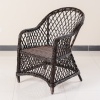 Кресло Уэльс ажурное плетение мокко