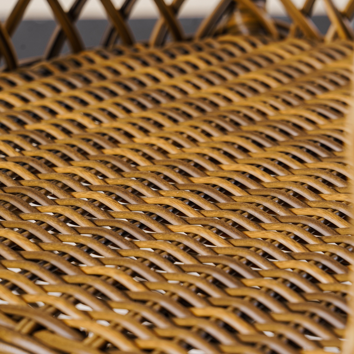 Кресло Уэльс ажурное плетение с подушкой